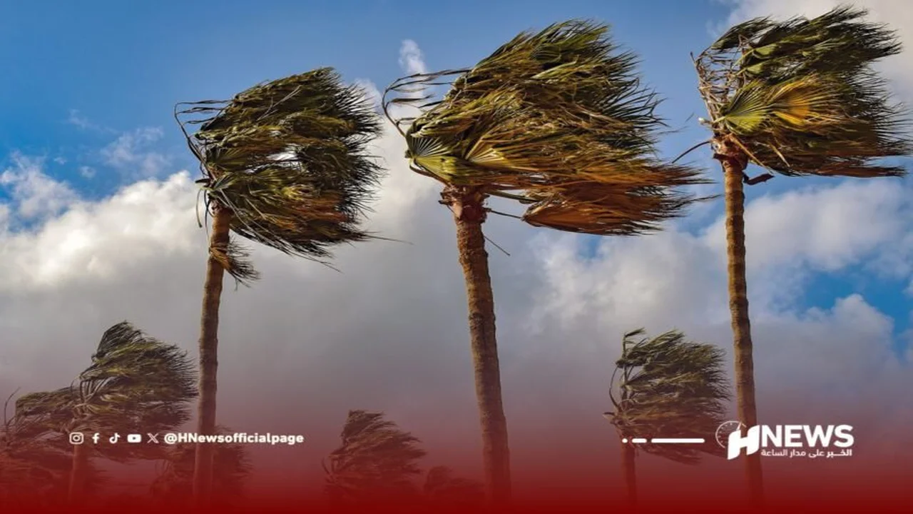 تحذير من رياح قوية وعواصف رملية تضرب البلاد من الجمعة إلى غد السبت